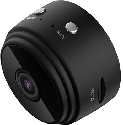 Telecamera wireless 1080P Mini telecamera nascosta con rilevamento del movimento Telecamera di sorveglianza portatile per visione notturna per la sicurezza aerea domestica interna esterna