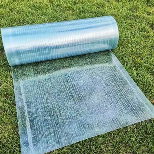 Plastic Roof Sheets Polycarbonate 0.8mm Plastic Panels For Greenhouse UV Resistant Solid Sheet Canopy Window Outdoor Conservatory Roof Film(Size:0.5*4m,Color:0.8mm)