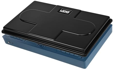 UDG Ultimate Schutzcover AlphaTheta Omnis-Duo, Schwarz (U94126BL) | Schutz vor Staub und Spritzern; passgenauer ABS-Aufsteckschutz; Recyclingkunststoff; in Sekunden auf- und abzunehmen