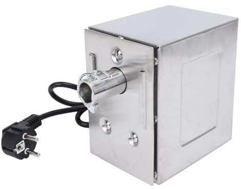 ZDAGELD 45W Edelstahl Grillmotor für Drehspieß, Elektrischer Rotisserie Motor mit 200-250kg Drehmoment, 2-3 U/min für Spanferkel Hähnchen Lamm BBQ Grill