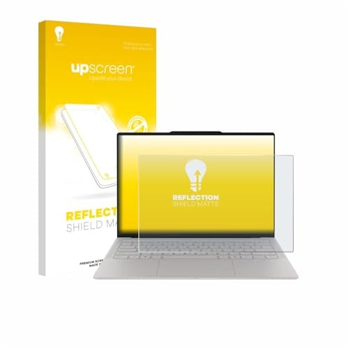 upscreen Entspiegelungs-Schutzfolie für Lenovo Yoga Slim 7i Gen 11 Aura Edition 14 Displayschutz-Folie Matt [Anti-Reflex, Anti-Fingerprint]