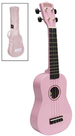 Makala Delphin Ukulele Sopran rosa