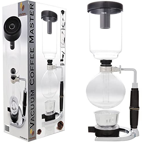 S4U® Coffee Master 5-Cup Syphon/Vacuum Glass Coffee Maker (5-Cup Coffee Maker)