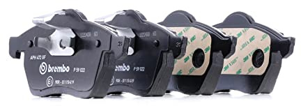Brembo P 59 022 Bremsbelagsatz, Scheibenbremse - (4-teilig)