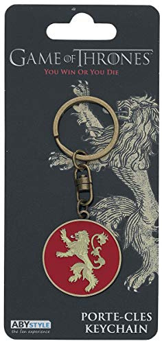 ABYstyle ABYKEY010 - Schlüsselanhänger Game of Thrones, Lannister, Rot, Gold