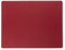 2 Lind Leder Tischsets / Platzsets SQUARE L Bull rot 35x45cm