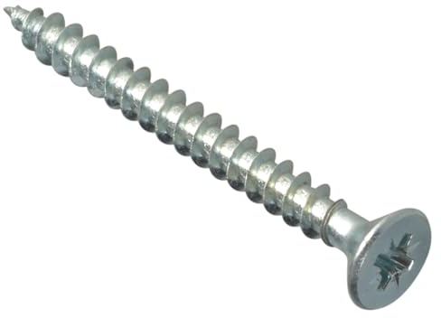 F/FIX M/P PZ SCREW Z/P CSK 5 X 50MM BOX 200