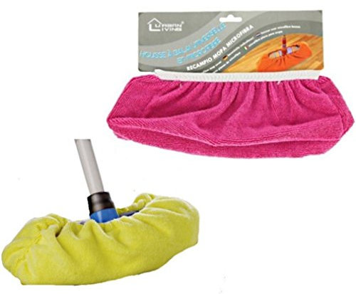 OUTIPRIX Housse Microfibre pour Balai 19 X 35 CM Universel Menage