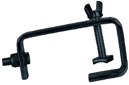 EUROLITE TH-50S Theaterhaken schwarz | Montagehaken für 50-mm-Rohr, Maximallast WLL 15 kg
