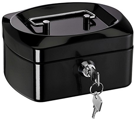 ALCO-Albert 8400-11 Geldkassette, 155 x 120 x 80 mm, schwarz