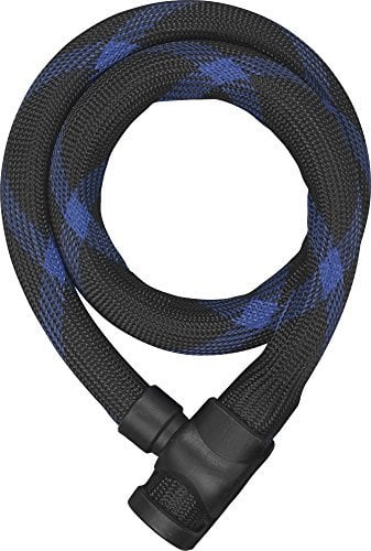 ABUS Panzerkabelschloss Ivera Steel-O-Flex 7200 + RBU-Halter - Kabelschloss aus Stahlkabel mit Panzer aus Stahlhülsen - ABUS-Sicherheitslevel 7 - 110 cm