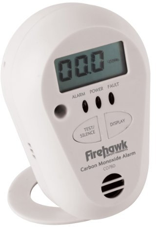 Fireblitz CO7BD CO Alarm , White