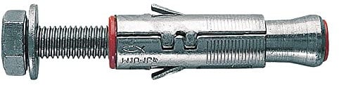 Fischer Tasselli in Acciaio per Carichi Pesanti SLM 12 V con Vite Bullone Testa Esagonale (20 Pz.)