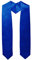 GraduationMall Abschluss Stola für akademische Kirche Priester Chor Stola Stahl 152cm Unisex Erwachsene Königsblau