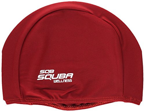 Squaba 0020873 Gorro de Natación, Rojo, S