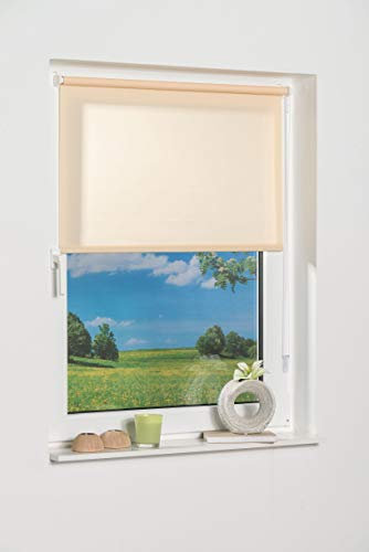 K-home Klemmfix-Minirollo, Beige Tageslicht 90 x 150 (B x L)