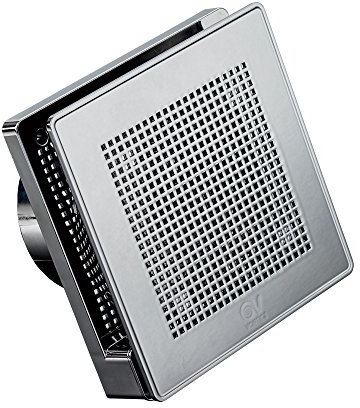 Vortice Aspiratore Elicoidale Per Parete Punto Evo Gold, Oro Bianco Metallizzato