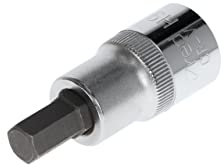 GEDORE red Douille tournevis embout 6 pans, Taille 9 mm, 1/2 12,5 mm, Douille tournevis, Outil, R62550910, Acier