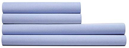 Calvin Klein Bettlaken Modern Full Flat Sheet Solid Periwinkle