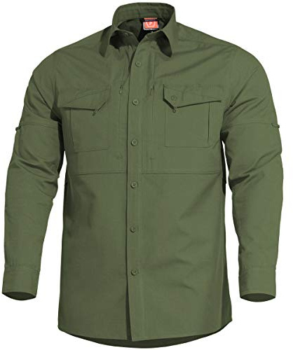 Pentagon Plato Tactical Shirt Camo Green Size XL