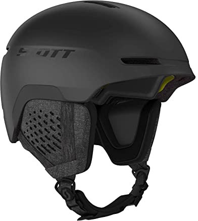 Scott Track Plus Helmet Schwarz, Ski- und Snowboardhelm, Größe L - Farbe Black