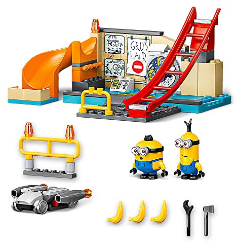 LEGO Minions: Minions in Gru’s Lab (75546) Building Toy for Kids, an Exciting Toy Lab Set with Kevin and Otto Minion Figures, New 2021 (87 Pieces)