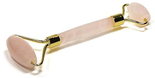 Massage-Roller Rosenquarz - 70 g; 14 cm