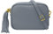 Parubi Clutch Umhängetasche echtem Leder, Made in Italy, Kleine Tasche mit Abnehmbarem Schultergurt, Hängetasche für Frauen und Mädchen (Model Anastasia)