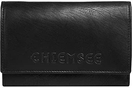 Chiemsee Geldbörse Echt Leder Damen | schwarz | 021124