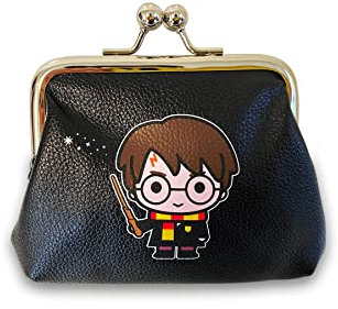 HARRY POTTER Porte-Monnaie Chibi Porte-Monnaie Porte-Monnaie Unisexe Multicolore Taille Unique