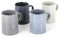 Barbary & Oak BO874015 Lot de 4 tasses Relic Glaze réactive en grès