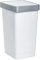 Tatay Smart 25L Rubbish Bin Kitchen with Swing Lid | Compact and Functional | Indoor and Outdoor Use | Fits 30L Bags | BPA-Free Durable Plastic | 26x34x47cm, White