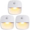 VOANZO 3PCS Luces con Sensor de Movimiento Luces para escaleras Interiores 3200K Luz Nocturna para escaleras Dormitorio Baño Pasillo - Luz cálida