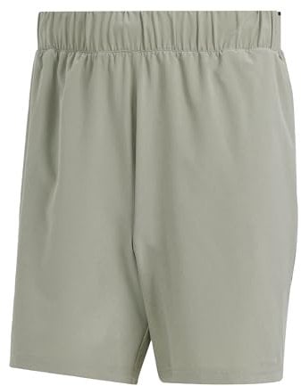 adidas Men's Club Tennis Stretch Woven Shorts Freizeit, Silver Pebble, L 7 inch