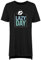Shopagift Lazy Day Women's Nightie Funny Panda Tired Sleep Rest Night Shirt Black