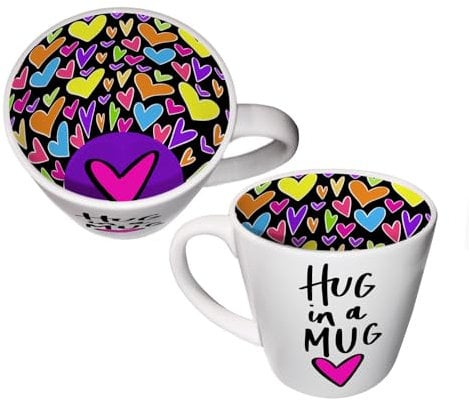 WPL Gifts Hug in a Mug There Coffee Tea Mug Inside Out 250ml