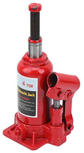 Car Bottle Jack 4T Casting and Steel Pipe Hydraulic Jack Professional Portable Hydraulic Bottle Jack Car Lifting Jack
