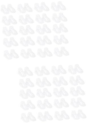 COHEALI 200 Stk Kunststoff Fußform Schuhspanner Ausstellungsständer Für Kinderschuhe Schuhständer Babyschuhformen Baby Schuhspanner Babyschuhe Socken Baby Schuhe Füllstoff Pvc Kleinkind