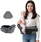 Baby Hüfttrage mit Sitz (Grau)