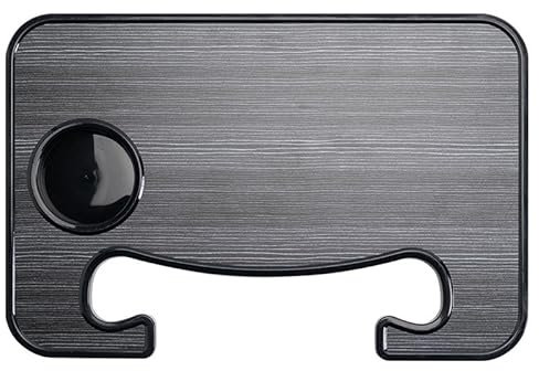 JUZELY Steering Wheel Tray for VW Tiguan 2009-2018 2019 2020 2021 2022 2023 2024, Portable Car Steering Wheel Desk Table Car Vans Laptop Desk Food Dining Working Stand Table Holder Food Eating Tray