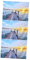 Amosfun 3St Wandteppich mit Landschaftsdruck Boho-Teppich Tapisserie Fotohintergrund Landschaft Studiokulisse Haushalt Bilder aufhängen schmücken Badetuch Wandbehang Polyester