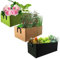 Fabric Raised Bed Garden 6x3x1ft, Plant Flower Grow Bag Extra Large Vegetable Planting Bags, Vegetable Planting Container 8 Grids Outdoor Garden Grow Bags For Vegetables Flowers Garden (03)