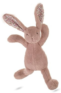 Plush & Company Peluche Fiore Bunny Rosa Peluches Giocattolo, Regalo Originale per Bambini, Compleanno Ragazza Ragazzo, Lunghezza 37 cm