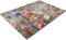 Glass Chopping Board 50 x 40 | Kitchen Worktop Protector | Multifunctional Cutting Board | Work Top Savers | Kitchen Accessories | Extra Large | Colourful Vintage Flowers