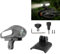 LICHIFIT Searchlights Stroboskoplicht mit Drohnenhalterung für DJI Avata 2 Spotlight Flutlicht-Halterung, Unterstützung zur Montage von Nachtfluglicht an Drohne mit Action-Kamera-Adapter für Insta360
