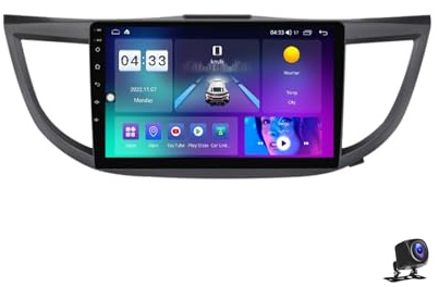 LMPlus Android 13 Radio Coche Bluetooth 2 DIN Estéreo Coche Compatible con Honda CRV 2012~2016 Car-Play Inalámbrico 9 Pulgadas Pantalla Táctil con Navigation/RDS/FM/USB/DSP,M800S 8core 8G+256G
