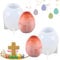 2 Stück Silikonform Ei,3D Ei Silikon Fondantform,Eilikonform Osterei,Silikon-Ostereier-Epoxidharz-Formen,für DIY Seife, Kerzen,Aromatherapie Kerze