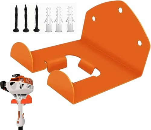 Generic Gancio Da Parete Per Utensili Elettrici Da Giardino E Tagliaerba A Spazzola, Supporto Per Tagliaerba A Parete Per Garage, Organizzatore In Ferro Robusto