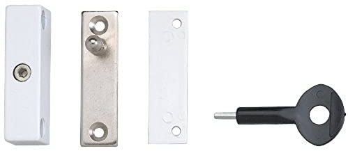 Yale Locks P118WE Auto Window Lock - White Finish (Pack of 1)