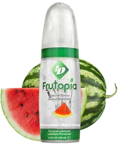 ID Frutopia Gleitmittel auf Wasserbasis, mit Wassermelonen-Geschmack, 100 ml